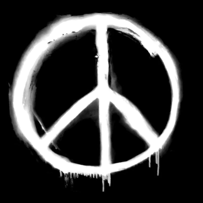 Peacezeichen Graffiti