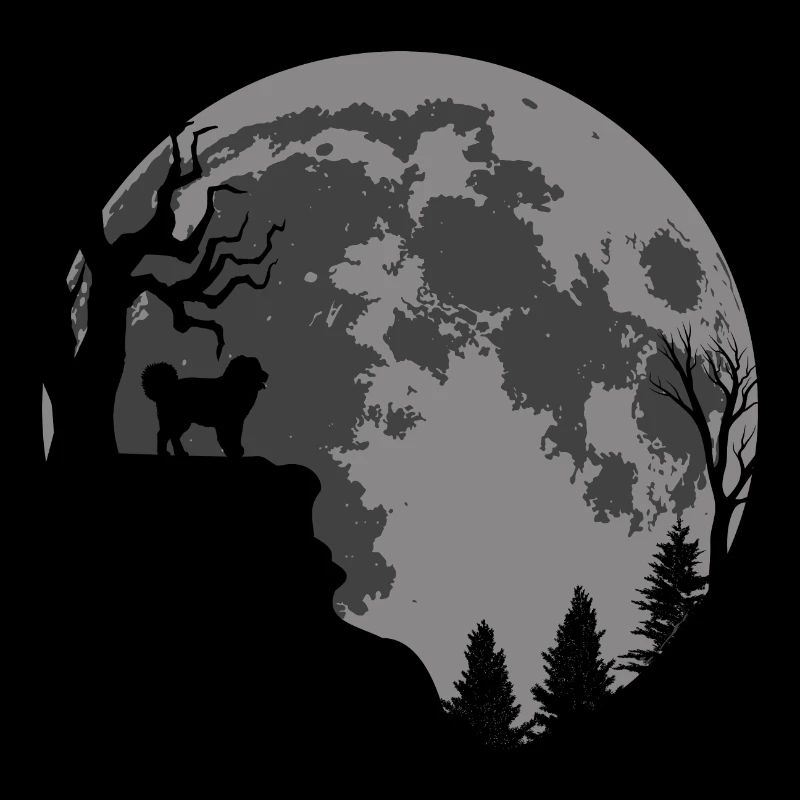 Lune de berger Ovcharka caucasien