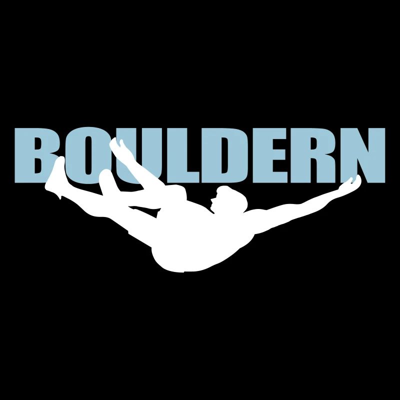 Sport "Bouldern" mit Kletterer