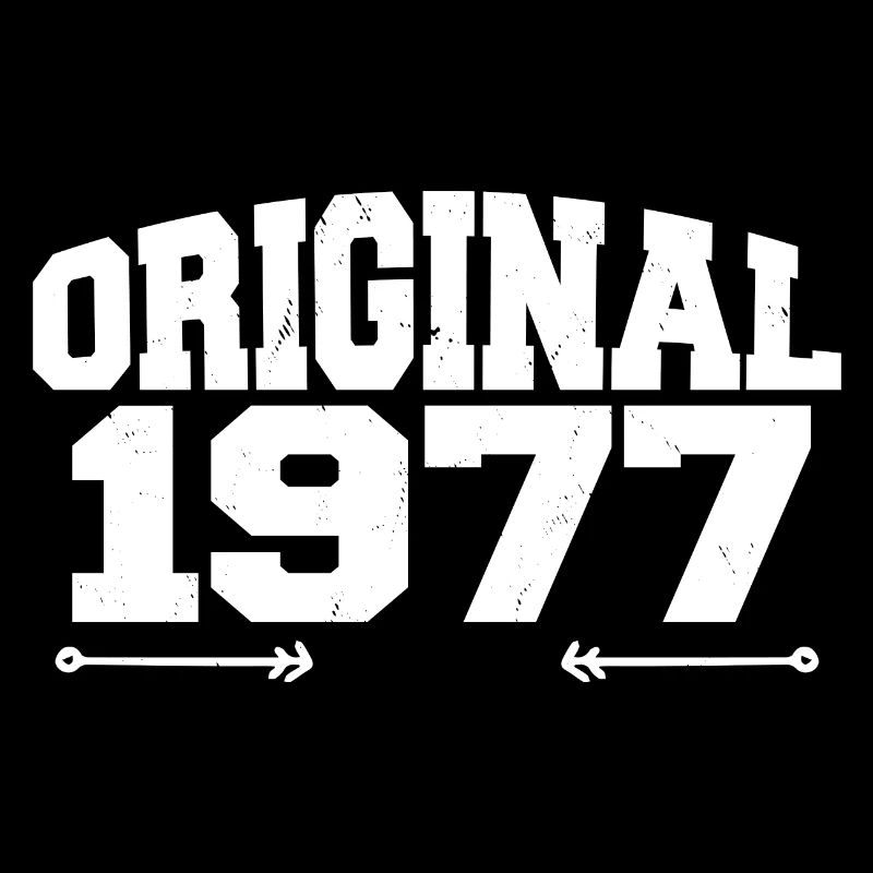 Original 1977 | Cadeau d’anniversaire 1977