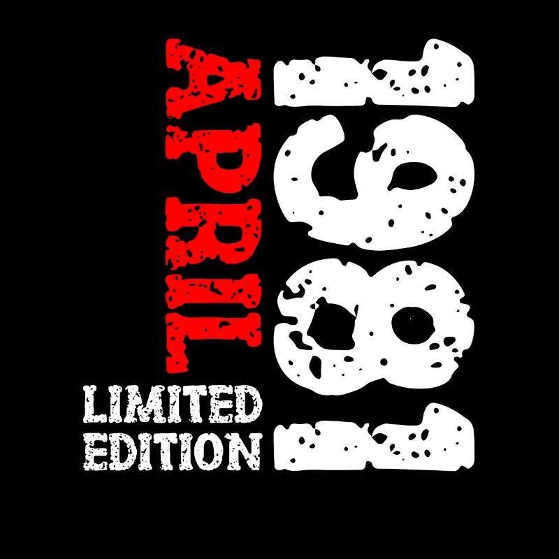 1981 avril édition limitée cadeau d’anniversaire