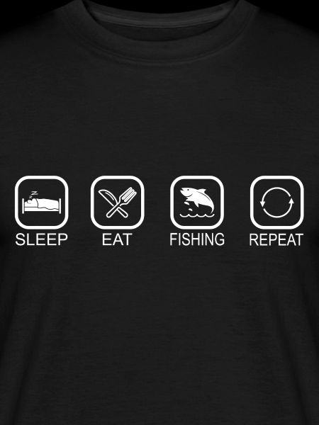 Sleep Eat Fish Repeat