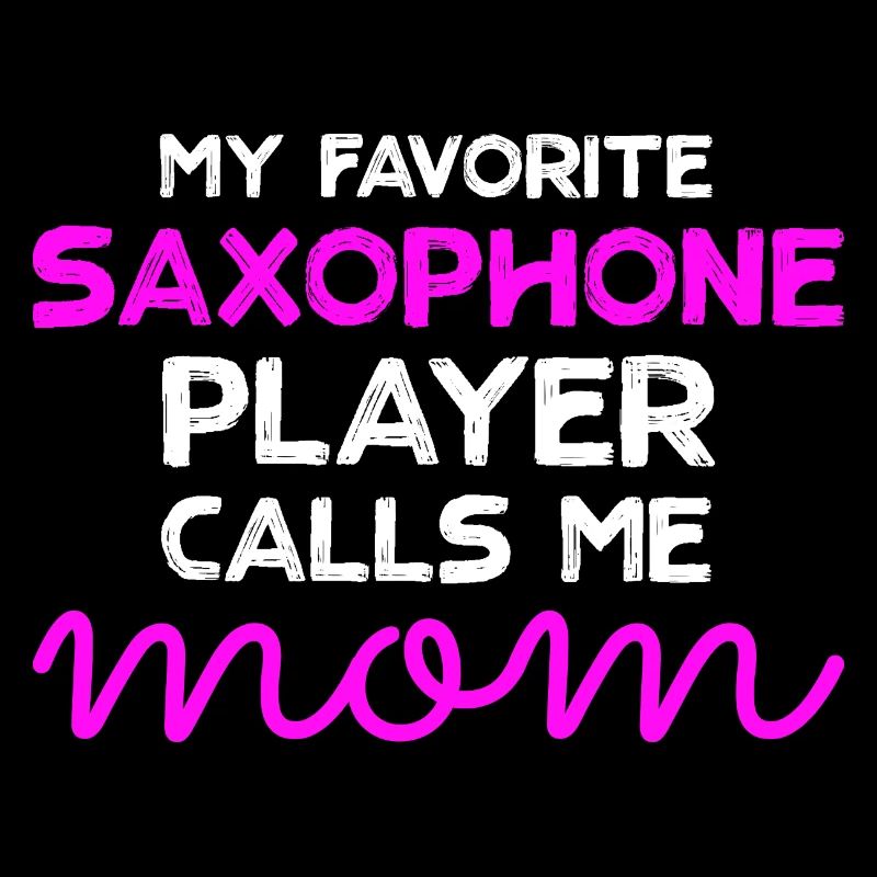 Saxophonspieler Mutter Tochter