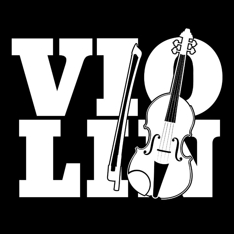 Violin violin violin player font