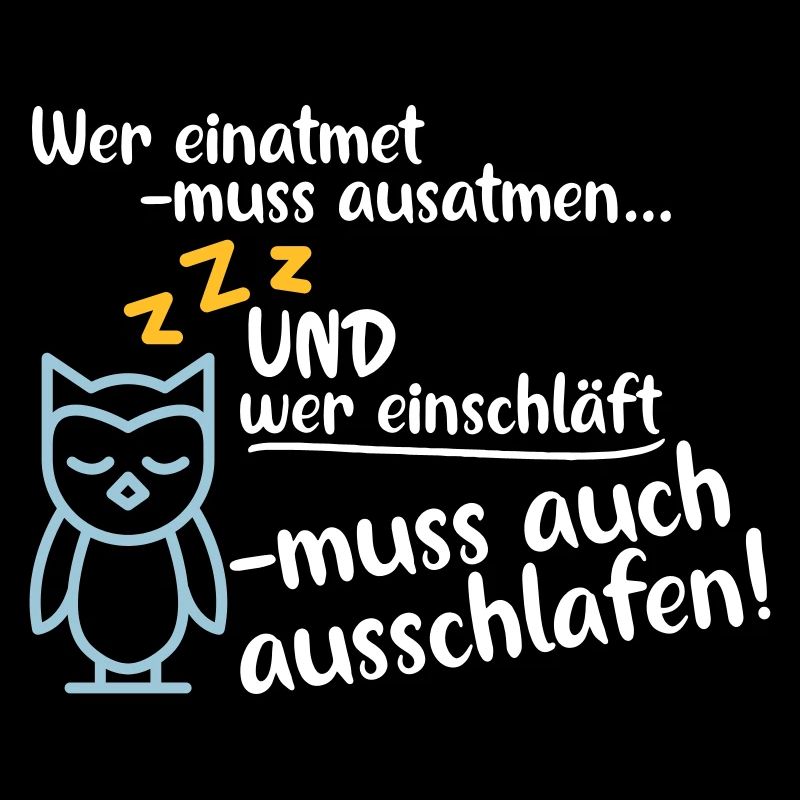 wer einatmet ausschlafen lustig Müde Schlaf Früh
