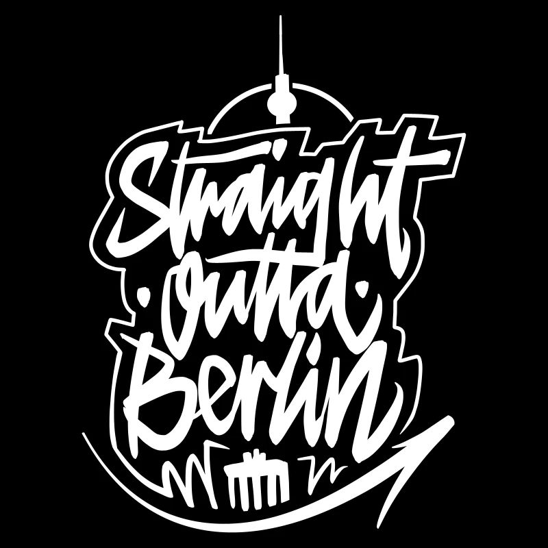 Straight Outta Berlin - blanc