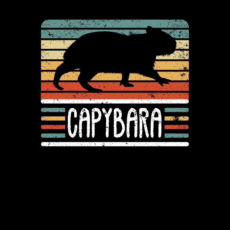Rongeur Capybara Capibara amoureux de cochon d’eau