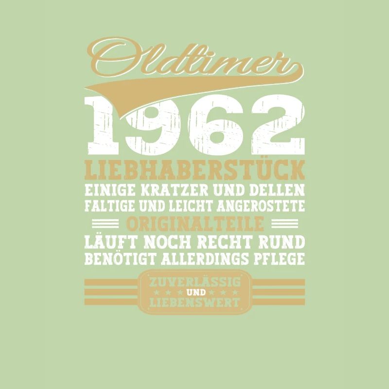 Oldtimer 1962 61. Geburtstag Geschenk Herrenik