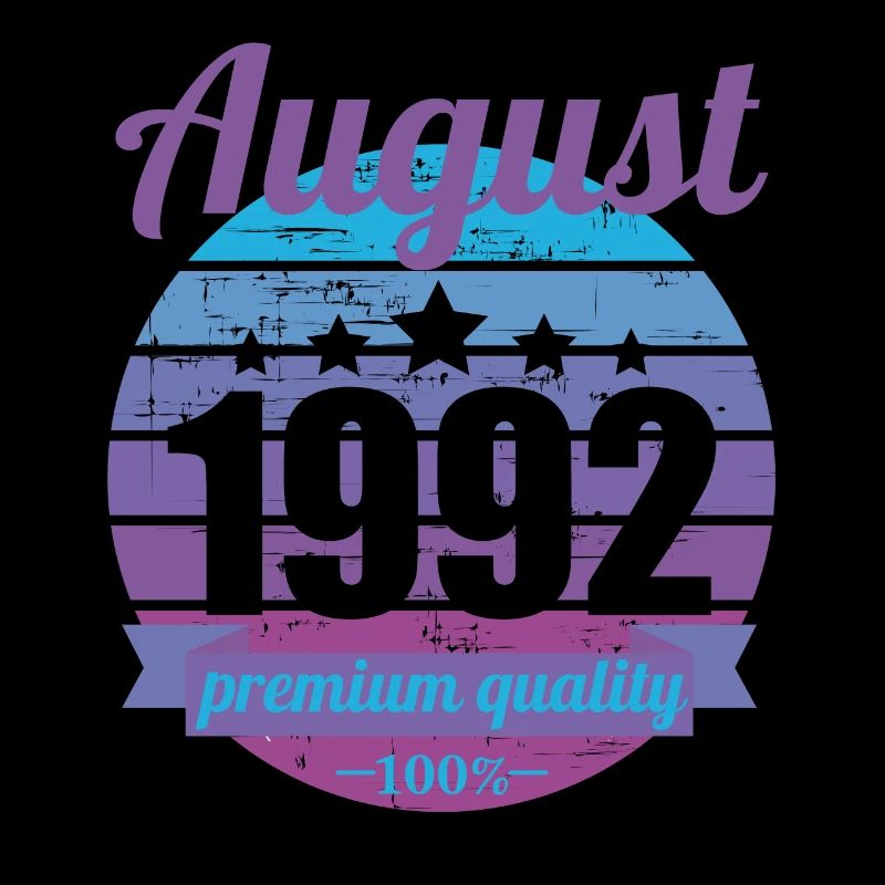 Nacido agosto de 1992 30 años 30s 30 cumpleaños