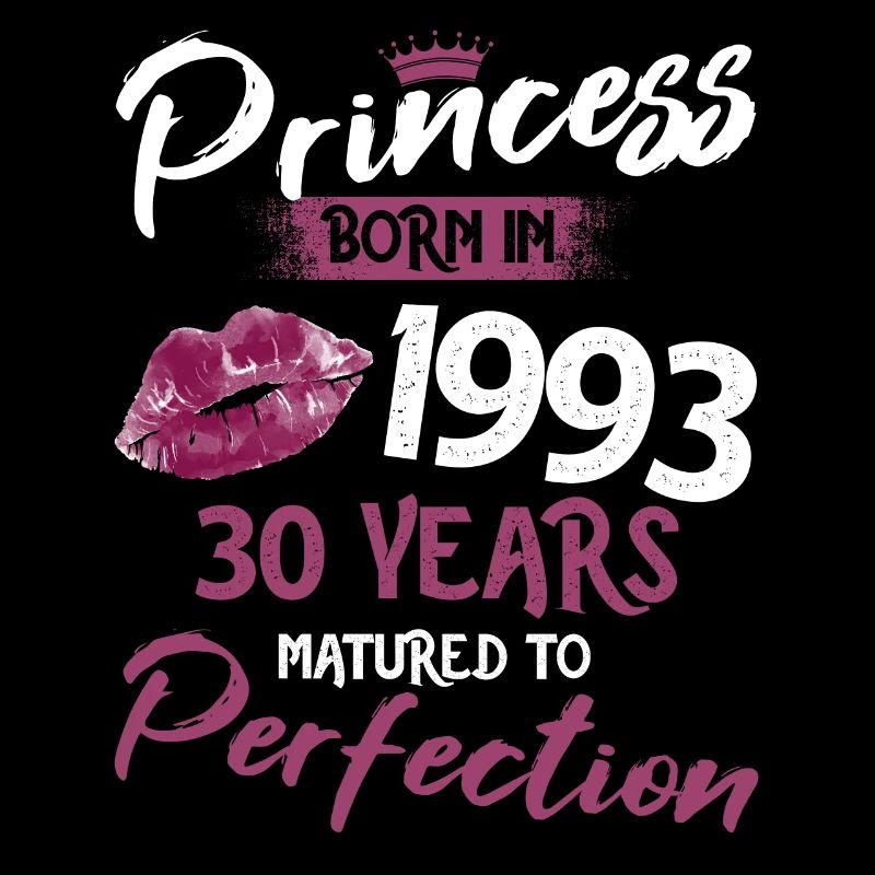 30ème anniversaire 30 ans de perfection Princesse 1993