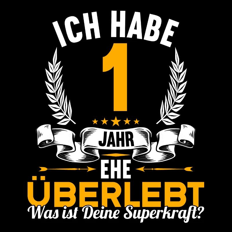 Ich habe 1 Jahre Ehe überlebt 1.Hochzeitstag