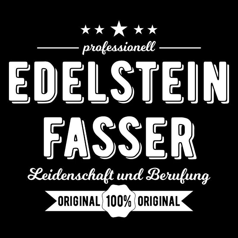 Edelsteinfasser Beruf Geschenk