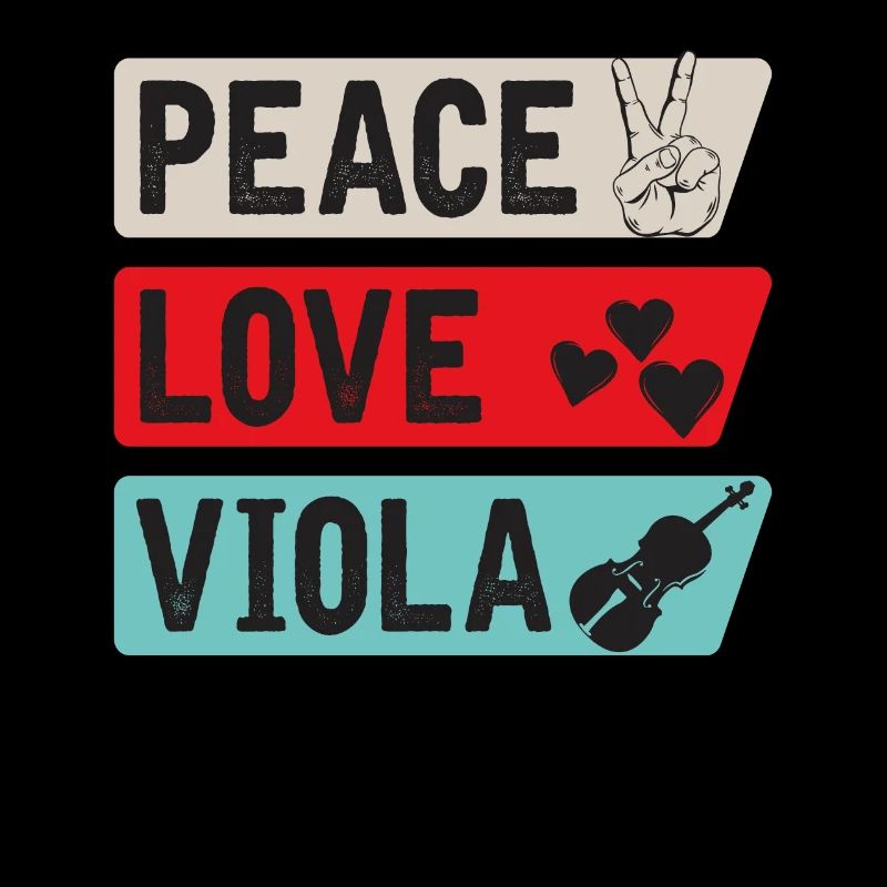 Peace Love Viola Guitar Viola Players