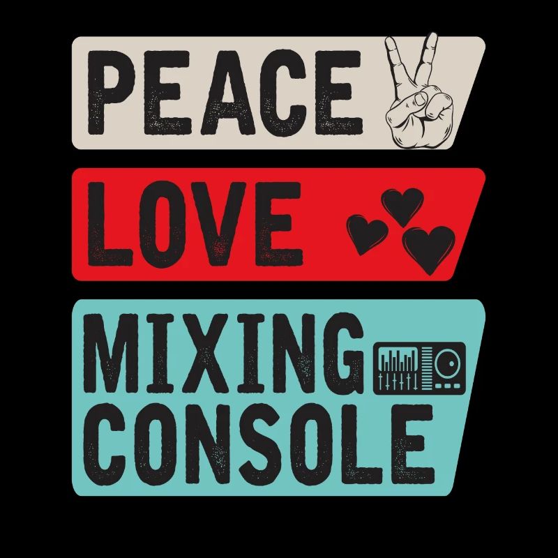 Console de mixage Peace Love
