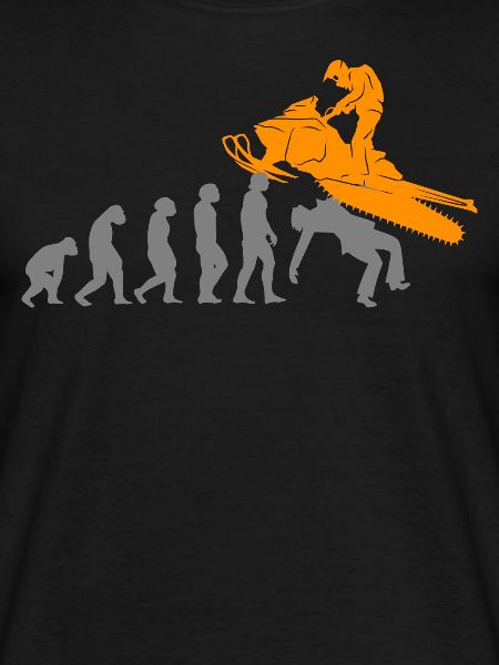 Snowmobile driver Snowmobile Evolution
