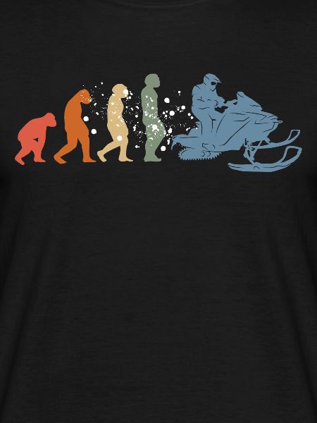 Snowmobile driver Snowmobile Evolution