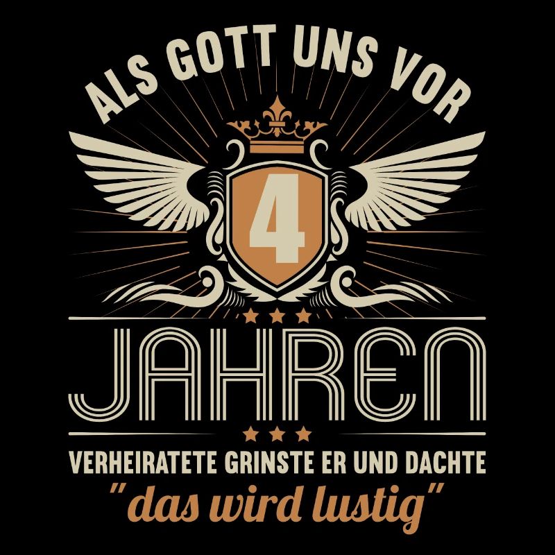 4 Jahre verheiratet wird lustig 4.Hochzeitstag