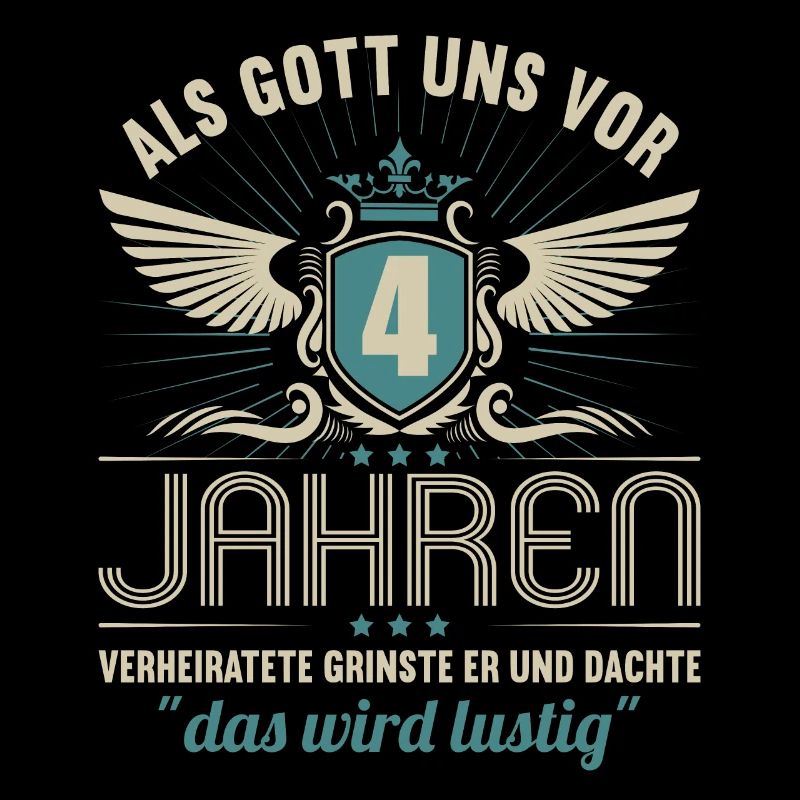 4 Jahre verheiratet wird lustig 4.Hochzeitstag