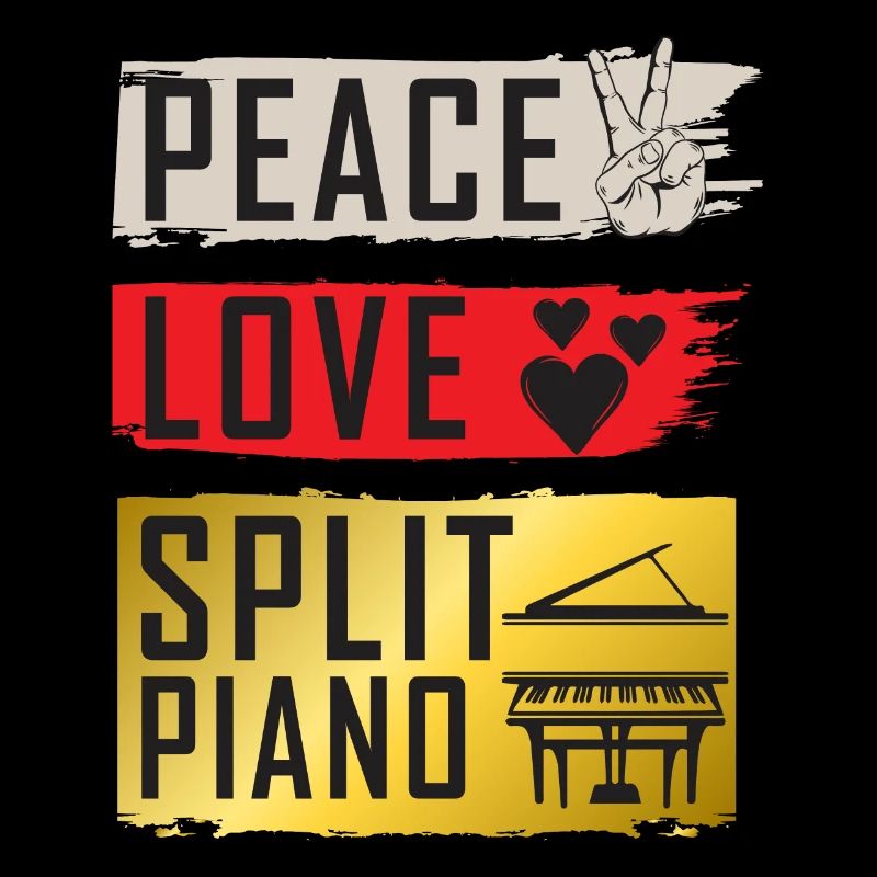 Split Piano Musical Instrument Pianists