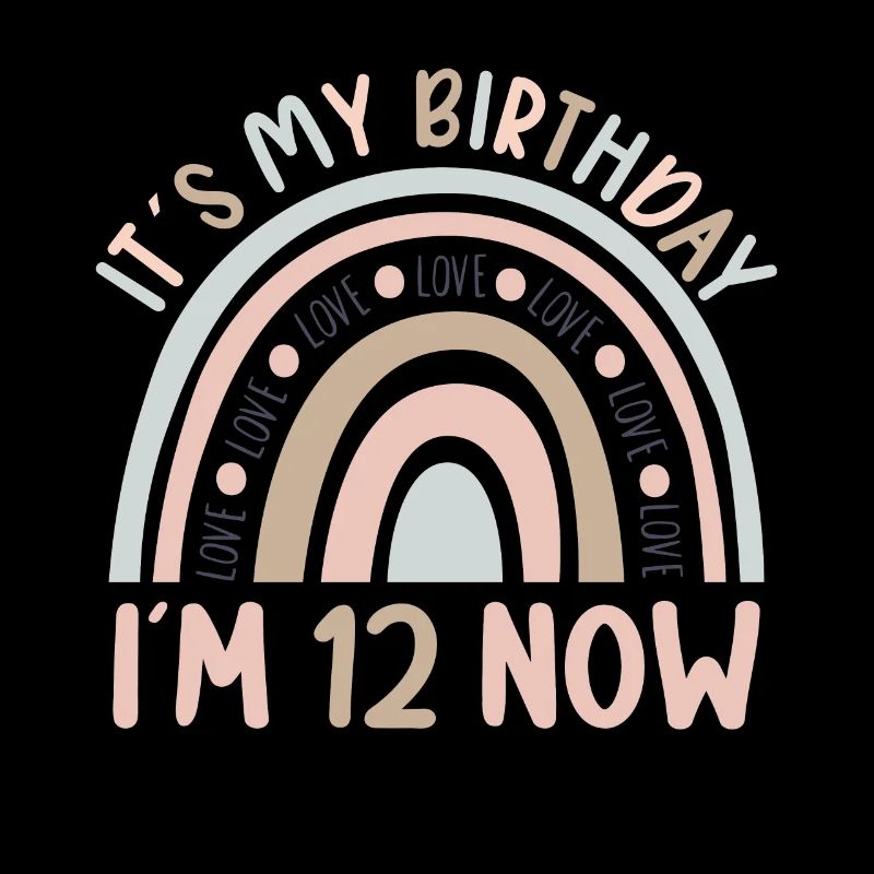 12 ans Rainbow Rainbow 12ème anniversaire