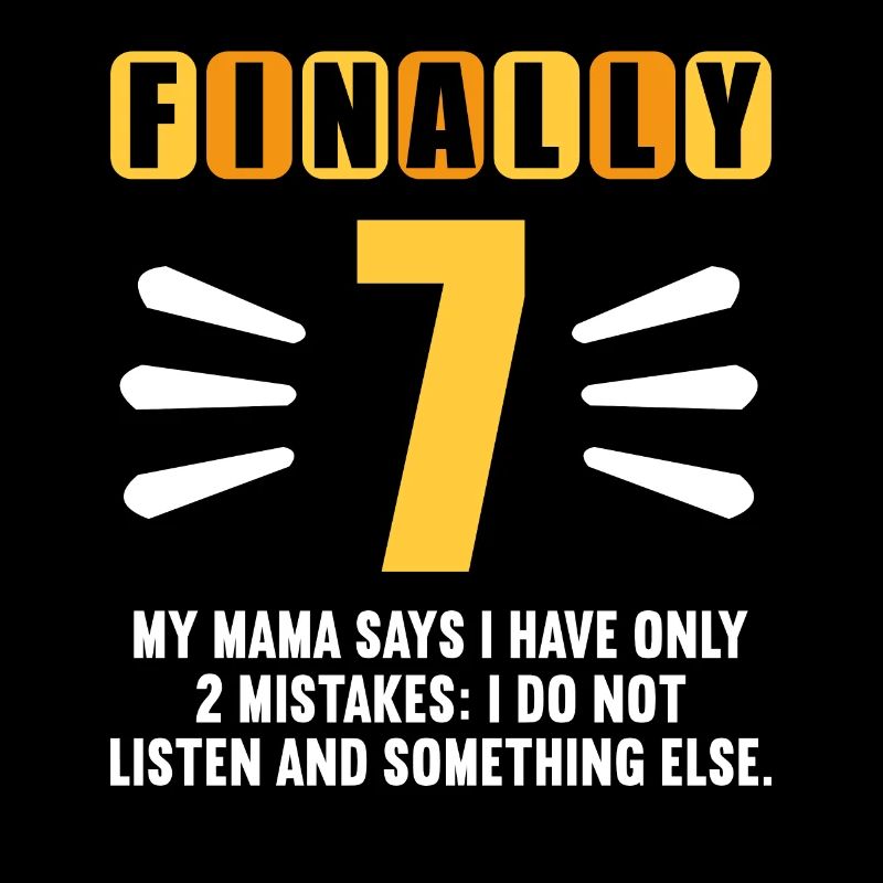 Finally 7 mom says have only 2 mistakes 7th birthday
