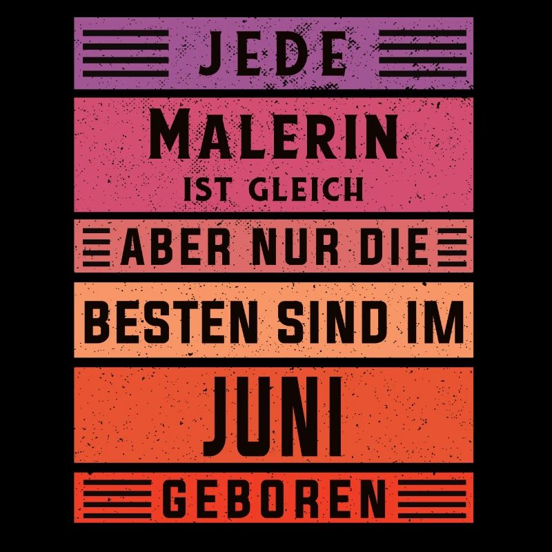 Lackierer-Anstreicher Geburtstag Juni geboren