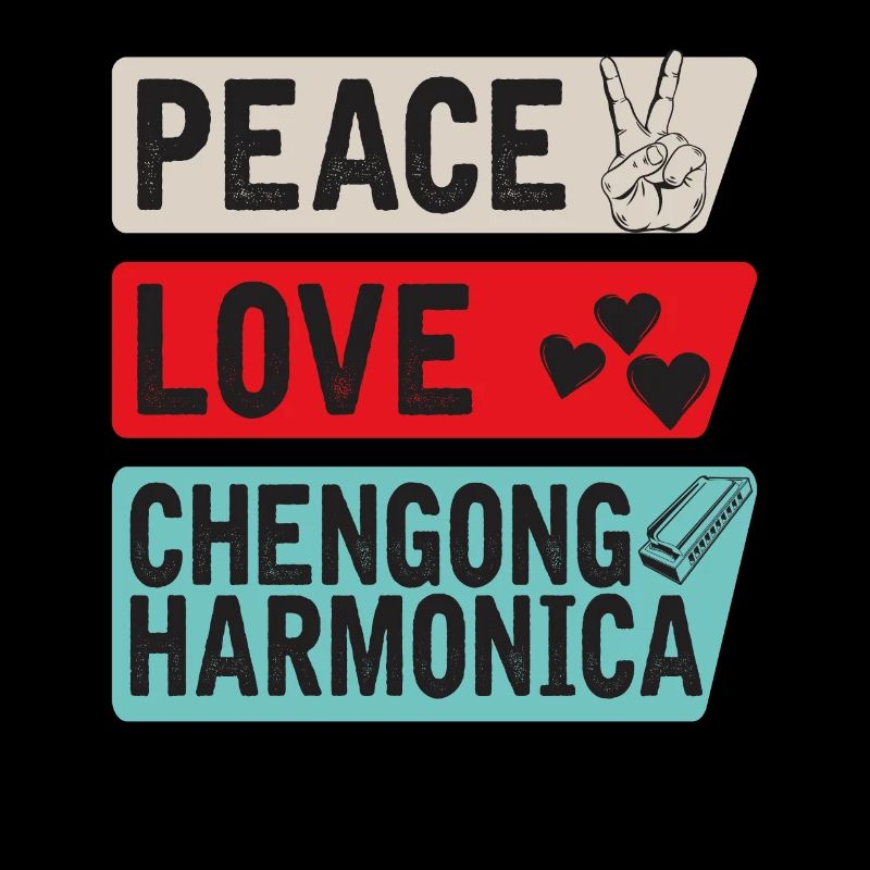 Peace Love Checngong Harmonica Music