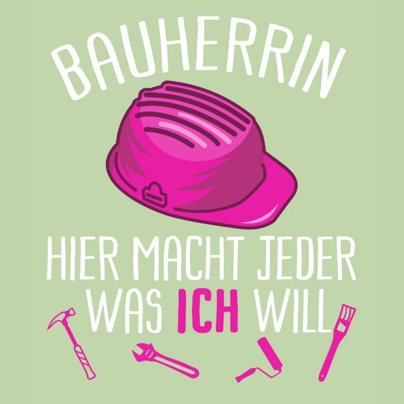 Bauherrin Lustiger Spruch Geschenk Geschenkidee