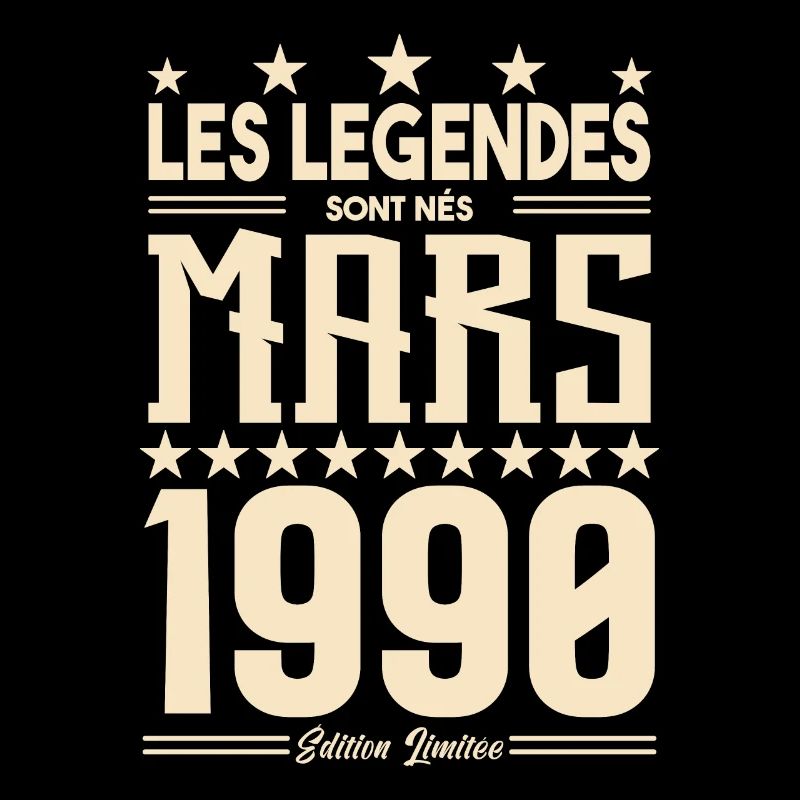 cadeau d'anniversaire mars 1990. cadeau Mars 1990.