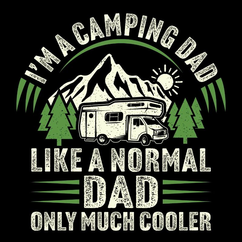 Ich bin ein Camping-Papa, fahre Wohnmobil