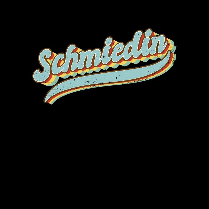 Schmied Vintage Handwerker Schmiedin