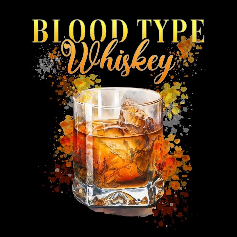 Blood Type Whiskey Cocktail Bartender