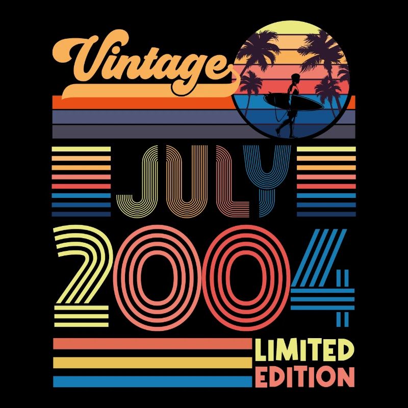 Anniversary July 2004. Gift July 2004.