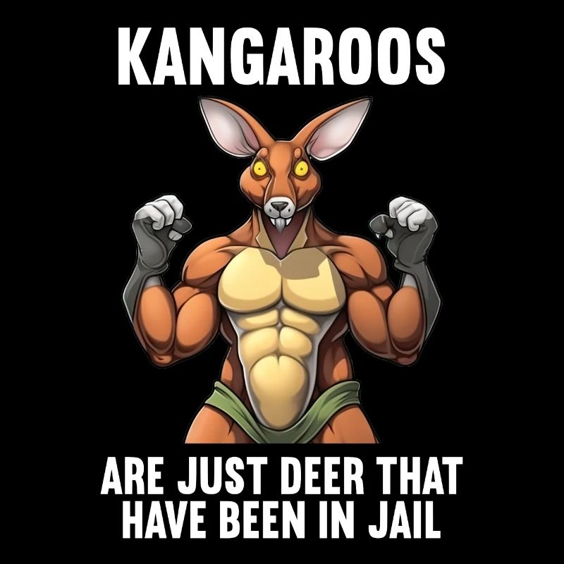 Kangaroo Kangaroos Kängurus lustiges Känguru
