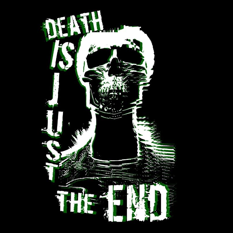Thème gothique Crâne de zombie