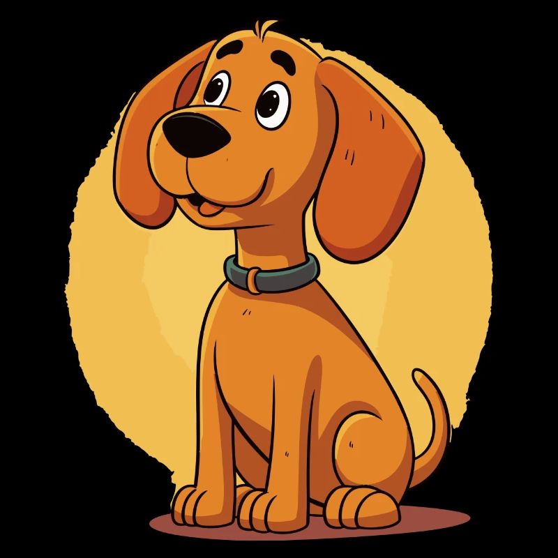 Conception de chien mignon pour les propriétaires de chiens