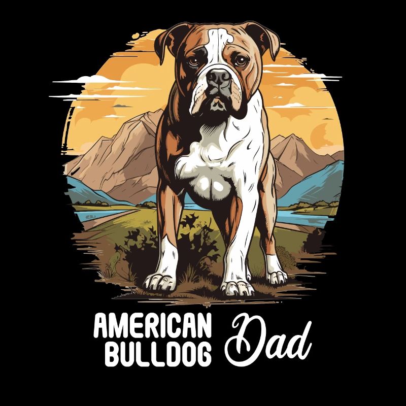 Chien bouledogue américain