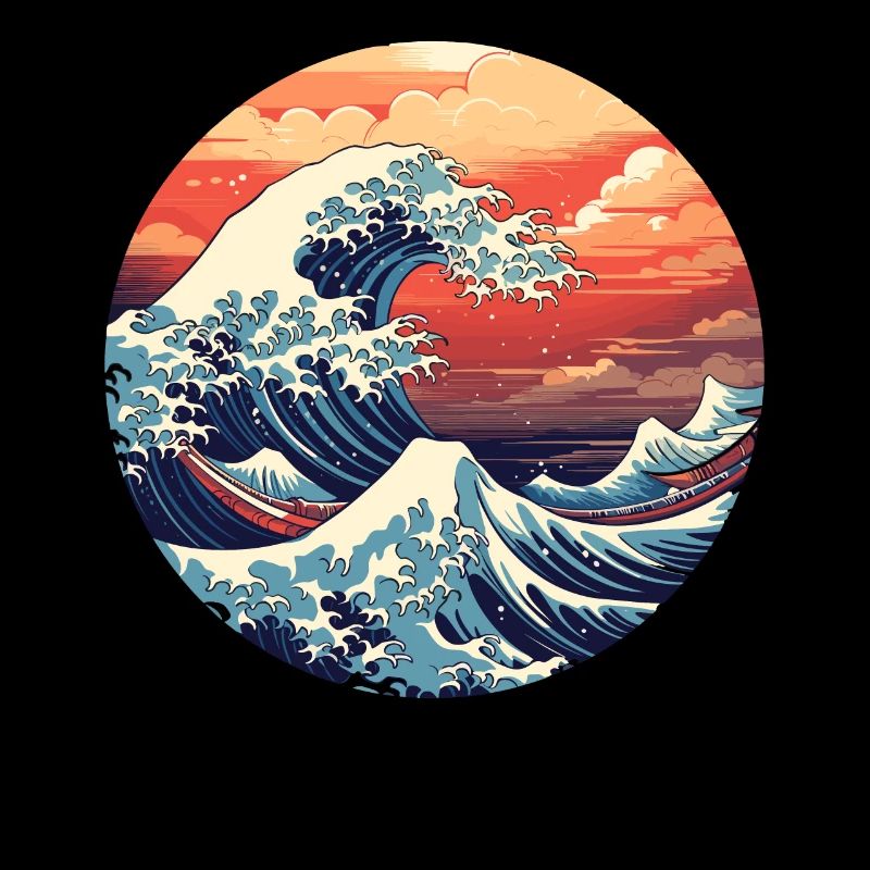 Große Welle The Great Wave Kanagawa