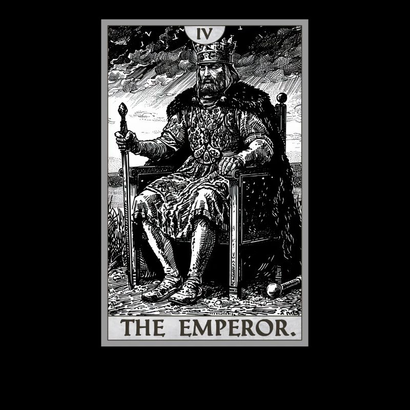 Tarotkarte The Emperor Der Herrscher