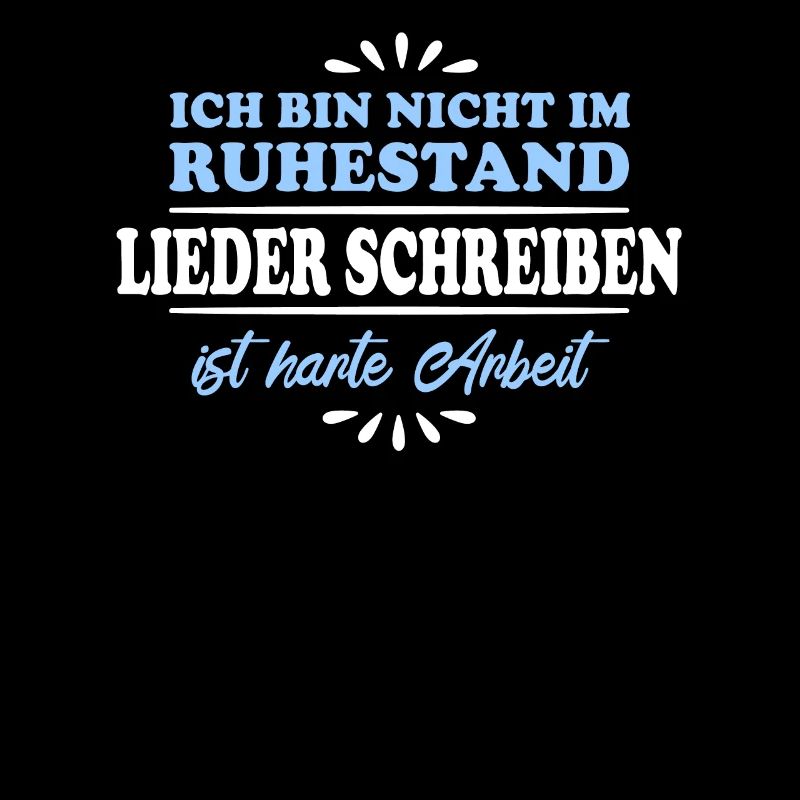 Ruhestand Rentner Pensioner Lieder-Komponist