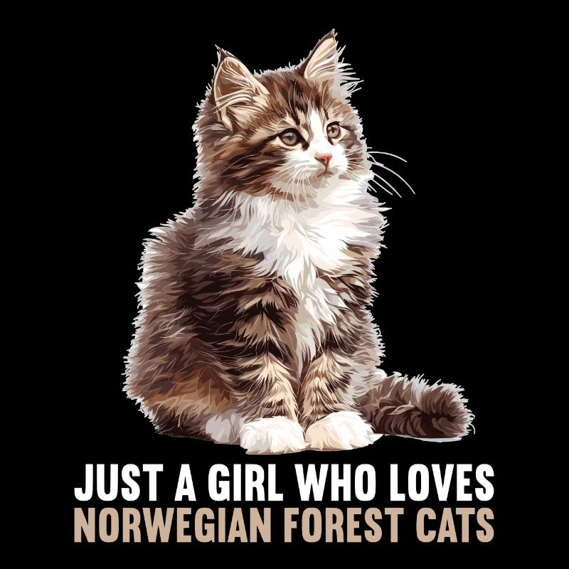 Chat des forêts norvégiennes Norwegische Waldkatze