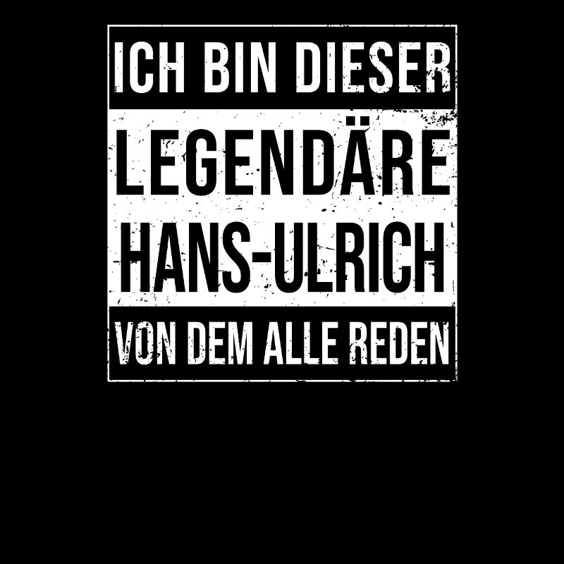 I'm this legendary for Hans-Ulrich