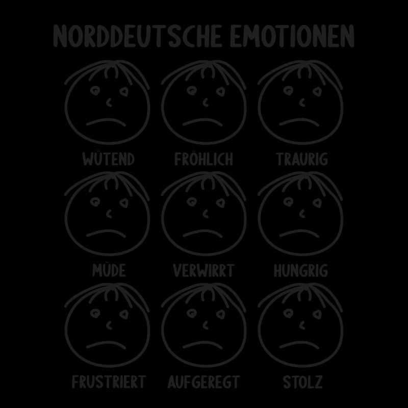 North German emotions
