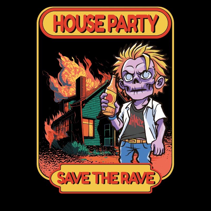 Hardcore Rave Music Raver 90s EDM DJ Rave