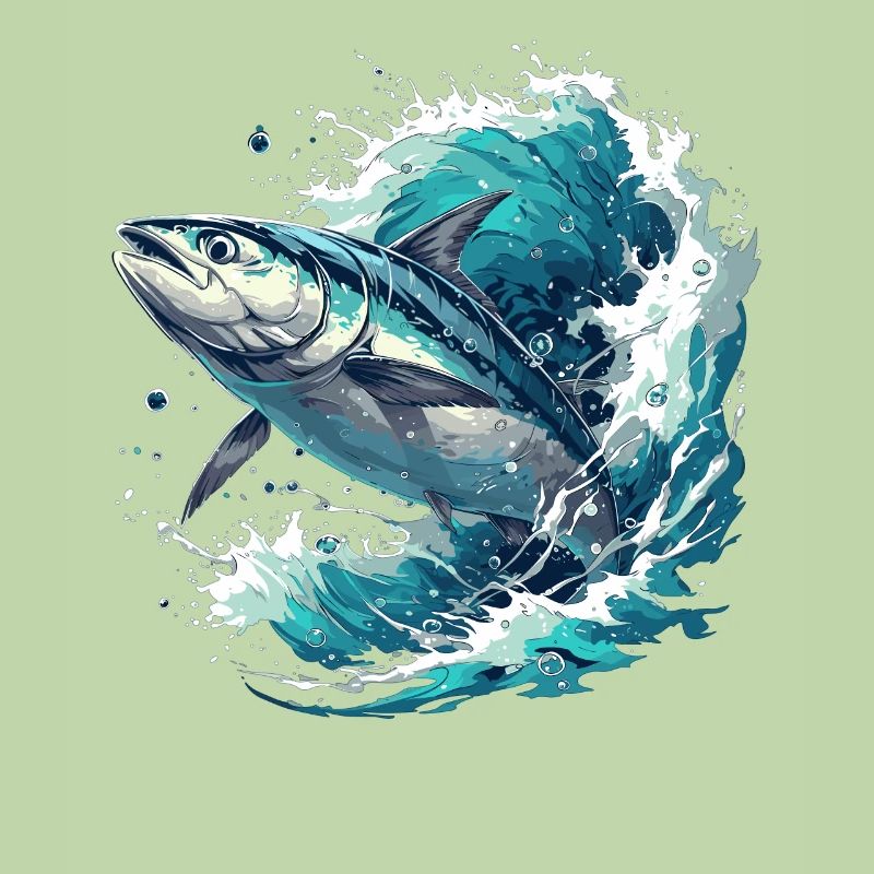 Thon Thunfische Thunfisch