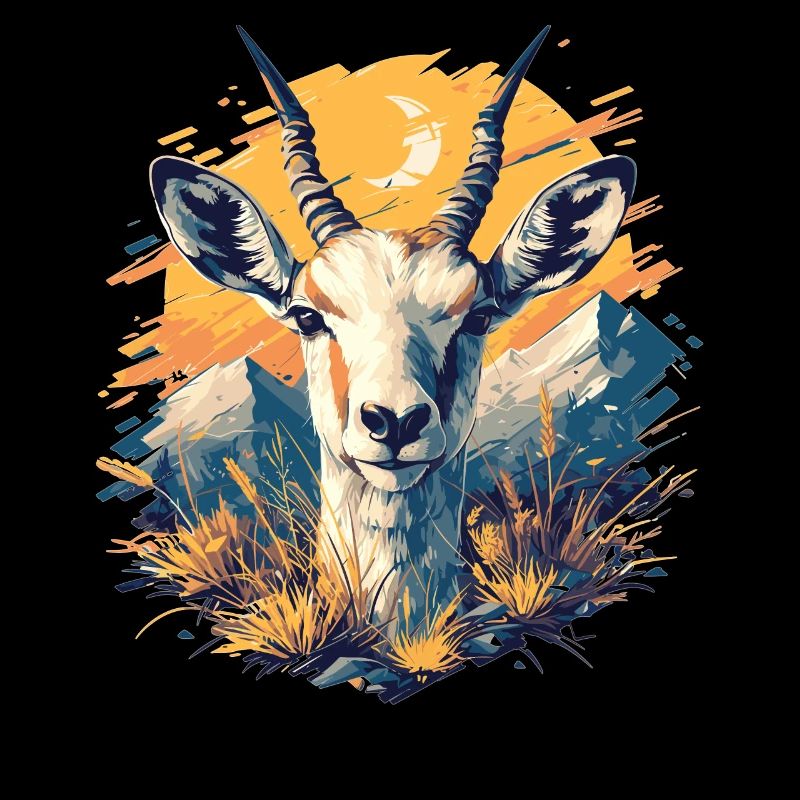 Antilope antilope antilope ouverte