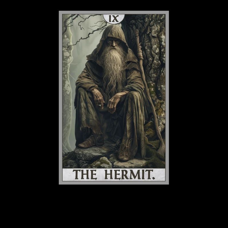 Tarotkarten Tarotkarte The Hermit Der Eremit