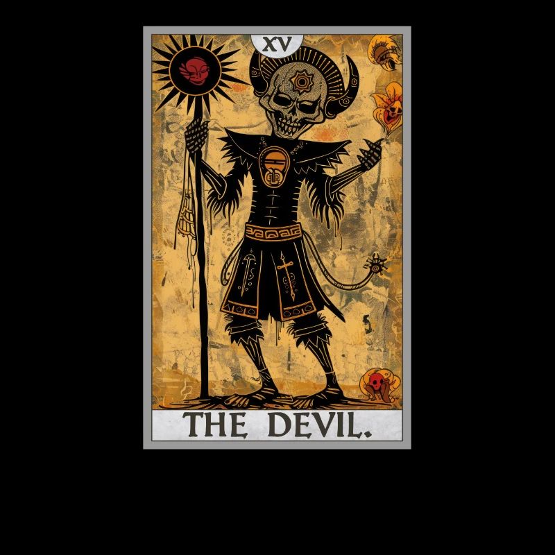 Cartes de tarot Carte de tarot Le diable Le diable