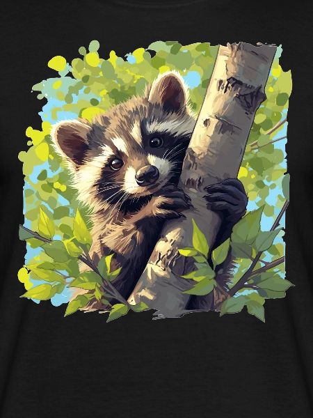 Waschbären Waschbär