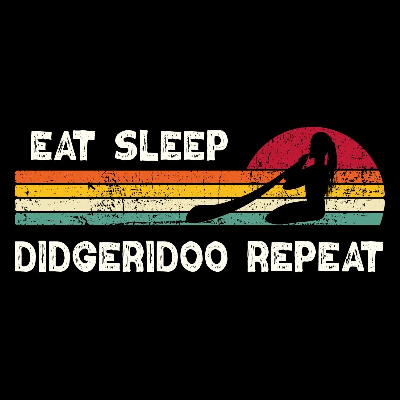 Manger Didgeridoo Sommeil Répéter